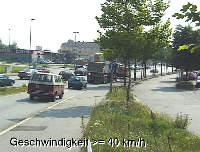 Abfahrt FJS-Brücke zur Regensburgr Straße